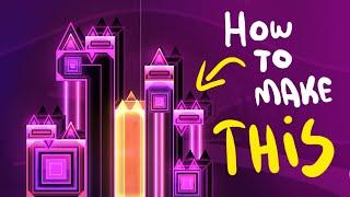 HOW TO MAKE A GOOD BLOCK DESIGN ON GEOMETRY DASH - TUTORIAL
