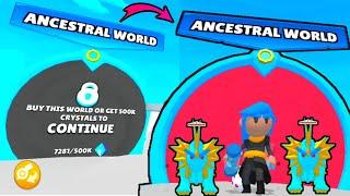 Toonster crossing world open ancestral world// Ancestral world open new update in 2024