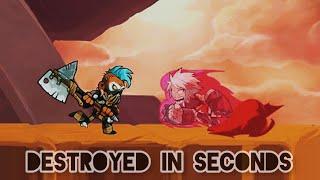 Knockout in Ten seconds || Brawlhalla India