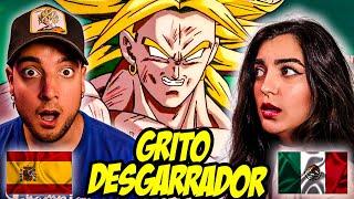 ESPAÑOLES REACCIONAN A DRAGON BALL DOBLAJE LATINO BROLY VS TRIPLE KAMEHAMEHALATINO VS CASTELLANO