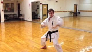 Shotokan Karate Kanku Sho demonstration on PaulGaleNetwork.com