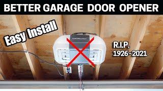 Finally a SILENT Garage Door Opener that locks like a SAFE! - RJ0101