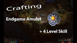 Crafting Endgame Amulet- Craft tool for Poe