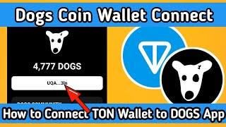 Dogs airdrop wallet connect tutorial | dogs connect wallet and claim | Dogs airdrop tutorial