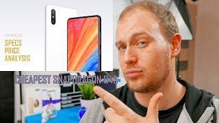 Xiaomi Mi MIX 2 S Released | CHEAPEST SNAPDRAGON 845 Phone and No Notch!