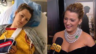 Blake Lively Hilariously REACTS to Hospital Video Taken After Her 2017 On-Set Injury (Exclusive)