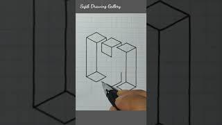 How to draw Amazing optical illusion