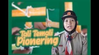 Materi Pramuka - Tali Temali, simpul dan ikatan dalam Pionering