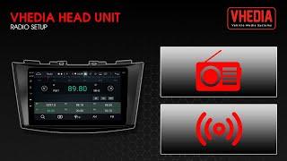 Vhedia Head Unit Radio Setup