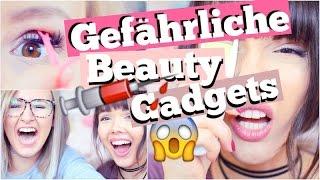 SCHMERZHAFTE & GEFÄHRLICHE Beauty Gadgets | ViktoriaSarina