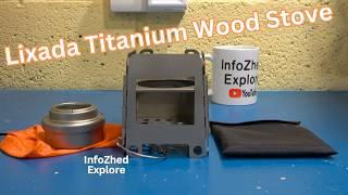 Lixada Titanium folding Wood Stove