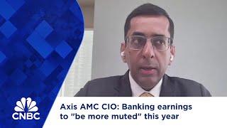 Axis AMC CIO: Banking earnings to "be more muted" this year