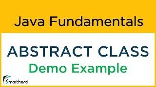 Java abstract class - abstract keyword example. Java Beginners Tutorial #18.1