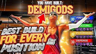 THE *NEW* MOST OVERPOWERED BUILDS FOR EVERY POSITION IN NBA 2K22! BEST BUILDS IN 2K22 AFTER PATCH 12