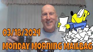 Get Ready For Some Monday Morning Mailbag Wet Shaving Talk with Coffee - 03/18/2024 Edition!