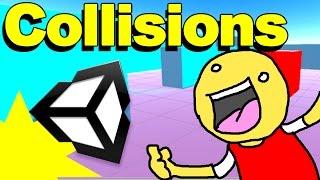 Unity 3D Collisions - no Rigidbody or Rigidbody2D