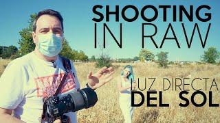 LUZ DEL SOL DIRECTA para retratos - Shoting In RAW | Antonio Garci