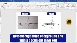 Comment signer son Document avec Microsoft Word