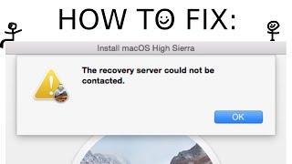 How to fix "The recovery server could not be contacted” error on macOS!