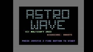 C64 Astro Wave Homebrew Game