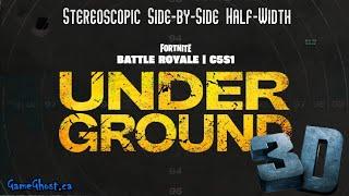 Fortnite Chapter 5 Season 1 Underground Battlepass Intro Dec3rd2023 Stereoscopic 3D SBS Half-Width