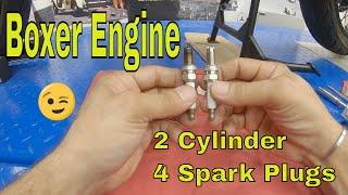 How to Change Sparks Plugs on a Motorcycle | BMW Boxer Engine