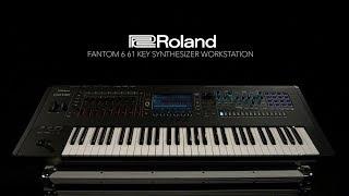 Roland Fantom 6 61 Key Synthesizer Workstation | Gear4music demo