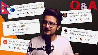 My Girlfriend and Youtube Income Revealed | Swagat Gyawali |  Nepali QnA #1