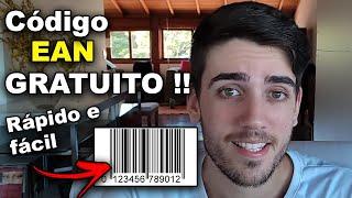 CÓDIGO EAN GRATUITO? Como gerar códigos EAN grátis para Mercado Livre RÁPIDO E FÁCIL !