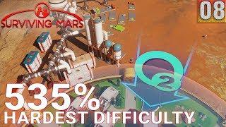 Surviving Mars 535% HARDEST DIFFICULTY - Part 08 - Power Shortage - Gameplay (1440p)