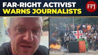 UK Riots: Tommy Robinson's Fierce Warning to Journalists