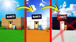 ¡PASAMOS DE BANCO NOOB BANCO PRO!  ¡ESCONDEMOS DIAMANTITO EN EL BANCO MÁS SEGURO!