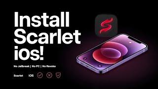 Install Updated Scarlet iOS on iPhone & iPad without Jailbreak & PC | Install Scarlet no revoke iOS