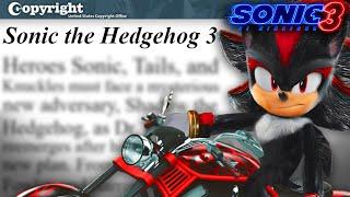 Sonic Movie 3 NEW SYNOPSIS LEAKED?! [Plot Synopsis]