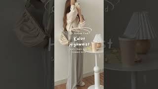 RACUN TIKTOK SHOPEE HAUL | LINK DESKRIPSI / KOMENTAR | REKOMENDASI SHOPEE | OUTFIT KULOT HW #Short