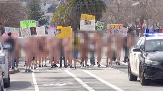 2nd Annual San Francisco Valentines Nude Love Parade 2017 (Warning: Nudity, non-sexual)