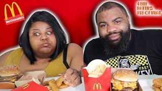 MCDONALD'S WHOLE POUNDER MEGA MEAL CHALLENGE| HASHTAG THE CANNONS| pr gang