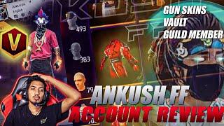 ANKUSH FREE FIRE FULL ACCOUNT REVIEW 1 St TIME | Gaming Mads
