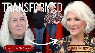 When You See Your Mother In The Mirror: A Stunning Power Of Pretty® Makeover By MAKEOVERGUY