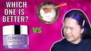 Clinique Take The Day Off Cleansing Balm VS Coconut oil