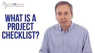 What is a Project Checklist? Project Management in Under 5