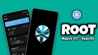 How To Root After HyperOS Update Any Xiaomi | HyperOS Update | Magisk Manager 27.0 | Dot SM