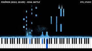 Pokémon (Gold, Silver) - Rival Battle | VIDEO GAME PIANO COVER | PIANO TUTORIAL