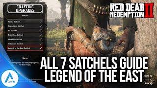 Red Dead Redemption 2: All 7 Satchel Upgrades - Legend of the East Satchel Guide