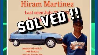 Hiram Martinez Found Florida Turnpike