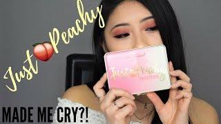 PEACH MAKEUP TUTORIAL | TOO FACED JUST PEACHY MATTES PALETTE