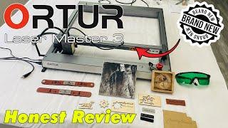 BRAND NEW Ortur Laser Master 3(Crazy Fast Speeds of 20,000mm/min!) - Testing And Review