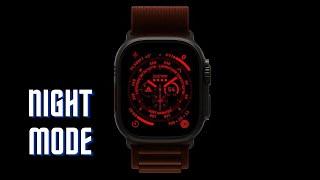 How to Activate Night Mode on Apple Watch Ultra 