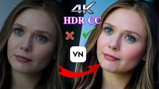 How to edit 4k Vedio in VN App ||VN 4k video editing || 4k video Editing || VN video editor ||