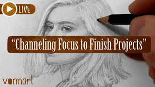 Stream: "Channeling Focus to Finish Projects" 3.12.25